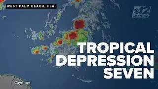 Tropical Depression Seven forms, forecast to strengthen into hurricane