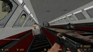 Counter Strike: Source - cs_mbp (Metro map!) - GAMEPLAY
