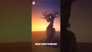 🐉 Ancient Dragon Build in Minecraft 🐲 | Epic Timelapse #shorts #minecraft #timelapse #builds