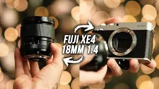 Fuji XE4 + 18mm 1.4 // Chill Photography Tests