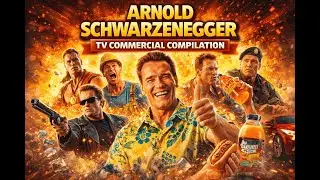 Arnold Schwarzenegger TV Commercial Compilation | Classic Retro Ads & Iconic Appearances