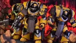 Игрушка-джойстик 3 в 1 Warhammer 40K Imperial Fists Legion Cataphractii Terminator Squad Horus He...