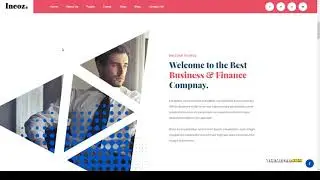 Ineoz - Business Consulting WordPress Theme broker consulting wp Easy Create Website