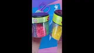 DIY - HOW TO MAKE UNICORN LIQUID PEN - BACK TO SCHOOL HACKS and CRAFTS -Easy School Supplies #shorts