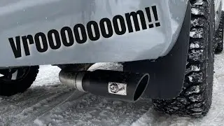 AFE MACH Force-Xp Exhaust Install 2021 Toyota Tundra