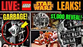 🔴LIVE: EARLY $1,000 LEGO DEATH STAR REVEAL! + NEW PROMO LEAK + 2025 LEGO Star Wars Gingerbread AT-AT