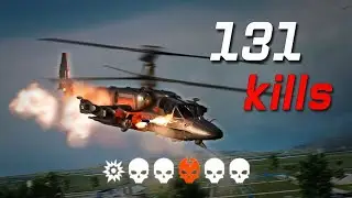131 killstreak in the KA-520 Super Hokum | Dual POV | Battlefield 2042