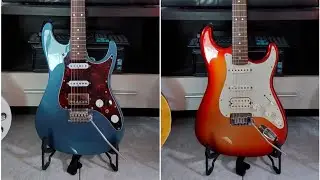 Ibanez AZ2204N VS Fender American Deluxe [Clean Sound]