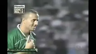 PALMEIRAS X CORINTHIANS LIBERTADORES 1999 COBRANÇAS DE PÊNALTI (RETRO) 