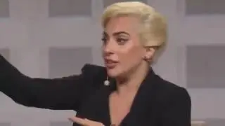 Lady Gaga Inspirational speech about Peace, Kindness and Humanity with the Dalai Lama