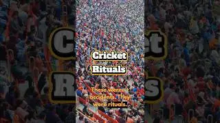 The Rituals That Made Legends  #sports #indianathlete #cricket #cricketlover