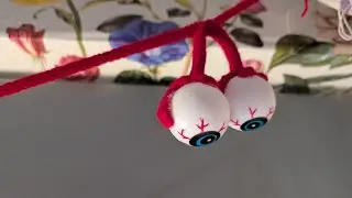 Halloween projects using I-Cord French knitting 