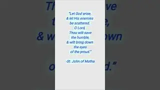 ✝️☝🏼❤️✌🏼 #God #enemies #proud #quotes #quote #humble #eyes #JohnOfMatha