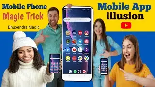 Mobile Phone Magic Trick || 🫠 Mobile App Illusion 🫠