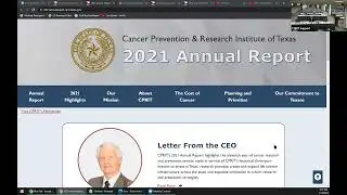 CPRIT Oversight Committee Meeting (February 16, 2022)