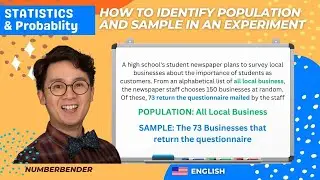 How to Identify Population and Sample in an Experiment