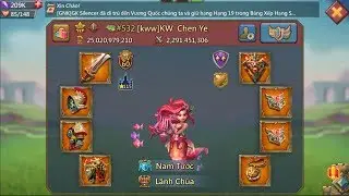 Lords mobile emperor KW Chenye vs BFP FY Zhan ( Đại Đế KW ChenYe Vs FZ Zhan )