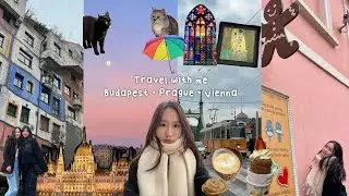travel to Budapest, Prague, & Vienna with me | 1 week itinerary