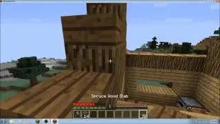 MINECRAFT EPISODE 1:TIME TO BUILD A HOUSE