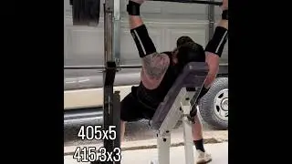 Incline bench progression 