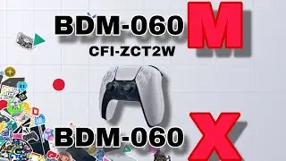 Отличия BDM-060M и BDM-060X у Dualsense PS5 V2/CFI-ZCT2W/6-ой ревизии