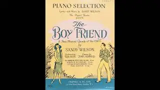 THE BOY FRIEND - musical comedy selection (Sandy Wilson arr. Chris Langdon) 1954