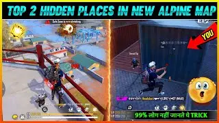 SOLO RANK PUSH TRICKS | TOP 😱HIDDEN PLACE IN FREEFIRE |👆new map alpine | gamerskparinde | must watch