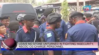 LEAVE NO STONE UNTURNED IN FIGHTING INSECURITY, NSCDC CG CHARGE PERSSONNEL