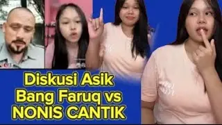  Diskusi seru,Mualaf Bang Faruq vs Nonis cantik pengikut #tritunggal  #bangfaruqsianifar 