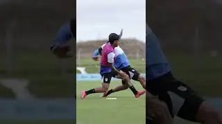 😱🦍 AS&Iacute; es una ma&ntilde;ana de ENTRENAMIENTO con RONALD Ara&uacute;jo #Uruguay #Eliminatorias