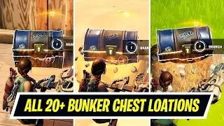 All Bunker Chest Locations - Guaranteed Epic or Legendary Loot in Fortnite Chapter 2 Season 6