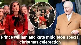 Royal Family Prince William and Kate Middleton How Celebrate Their Christmas 2025 | Glamour Oops🎄