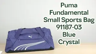 Розпаковка Puma Fundamental Small Sports Bag 91187-03 Blue Crystal