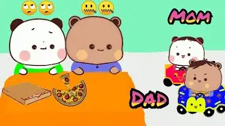 pizza crime kids never forgive 😜|| angry kids || scared parents || peach goma stories sugar brownie