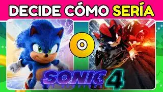 🌀 &iquest;QU&Eacute; PREFIERES para Sonic 4? &iexcl;Decide c&oacute;mo ser&iacute;a! #trivia