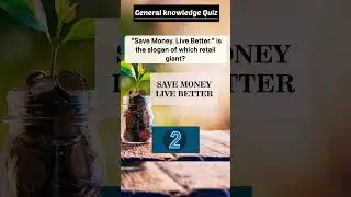 Save money live better is the slogan of which retail giant ? #quiz #facts #learning #game #money