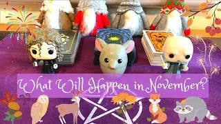 🍁 What Will Happen in November 2020? 🔮 Pick a Card Tarot and Charms/Dice Reading ✨
