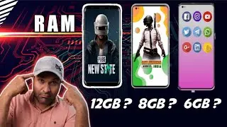 How Much Ram Do You Need In Smartphones? 2020 - 2021 12Gb? 16Gb? 8Gb?