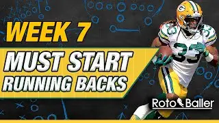Running Back (RB) Start Em / Sit Em - Fantasy Football Week 7