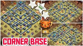 Th13 Popular Corner Base 3 Star #156 | How to 3 Star | Cwl Attack Strategy | COC Sundar