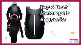 🏍️🎒 6 Best Motorcycle Backpack Amazon Helmet/Waterproof 【MOTORBIKE TRAVELLING】Camping/Cycling