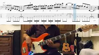 Top Bass Unison Lines: Mr. Big - Alive and Kickin' (Tab and Notation in Video)