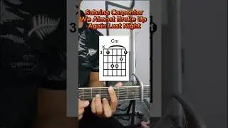 Guitar Tutorial Sabrina Carpenter We Almost Broke #guitartutorial #guitarlesson #guitar