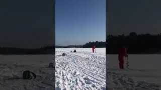 Testing my new Jetboil Flash Sumo 1.8l camping stove in -9C degree temperatures for Ice Fishing