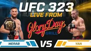 UFC 323 LIVE FROM GLORY DAYS - JUST WIN BETS BABY!