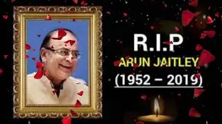 Arun Jaitley Life History |#RIP