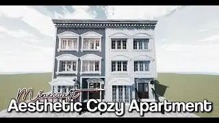 [Minecraft, ASMR] Aesthetic Cozy Apartment - speed build- cocricot -