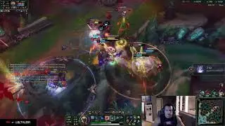 Qiyana INSANE game winning 5 man ult