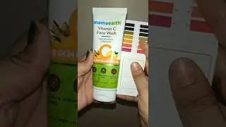 let's do ph test of mamaearth vitamin c face wash 😱😱😱😱#phtesting  #phtest
