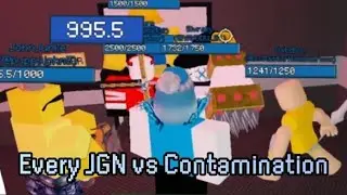 EVERY JGN vs Boss_Contamination | Item Asylum